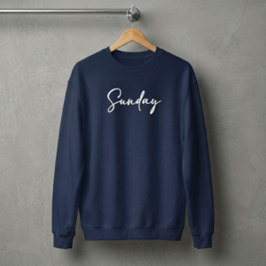 sunday unisex crewneck sweatshirt