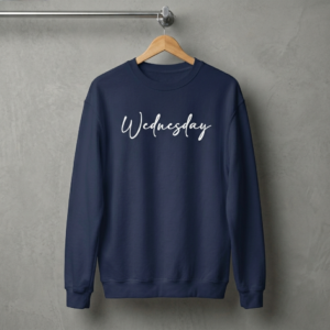 wednesday unisex crewneck sweatshirt